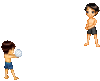 GIF animado (16805) Ninos jugando voleibol