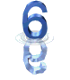 GIF animado (25361) Numero 6 reflejo