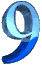 GIF animado (25172) Numero 9 de agua