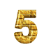 GIF animado (25907) Numero amarillo ladrillo