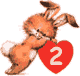 GIF animado (29417) Numero conejo
