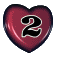GIF animado (26641) Numero corazon animado