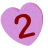GIF animado (26765) Numero corazon caramelo