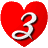 GIF animado (26951) Numero corazon latiendo