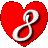 GIF animado (26956) Numero corazon latiendo