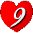 GIF animado (26957) Numero corazon latiendo