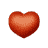 GIF animado (26500) Numero corazoncito rojo