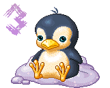Imagen GIF de Numero pinguino animado