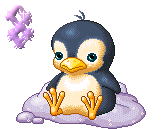 GIF animado (29055) Numero pinguino