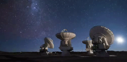 GIF animado (21222) Observatorio radiotelescopios
