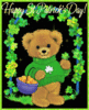 GIF animado (22429) Oso san patricio