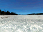 GIF animado (20946) Ovni sobre nieve