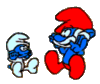 GIF animado (18475) Papa pitufo