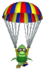 GIF animado (16336) Paracaidista