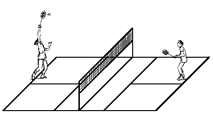 GIF animado (15237) Partido badminton