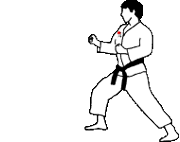 GIF animado (15112) Patada judo