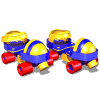 GIF animado (16380) Patines infantiles