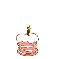 GIF animado (22342) Payaso saliendo de una tarta de cumpleanos