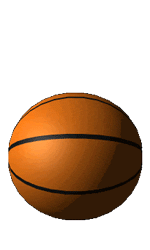 GIF animado (15304) Pelota baloncesto botando