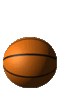 GIF animado (15304) Pelota baloncesto botando