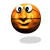 GIF animado (15305) Pelota baloncesto cara