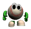 GIF animado (15368) Pelota beisbol andando