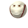 GIF animado (15372) Pelota beisbol escupiendo