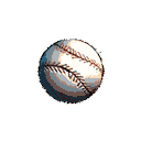 GIF animado (15373) Pelota beisbol girando