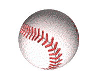 GIF animado (15374) Pelota beisbol girando
