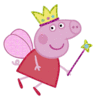 GIF animado (19612) Peppa pig hada