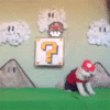 GIF animado (24124) Perro mario bros
