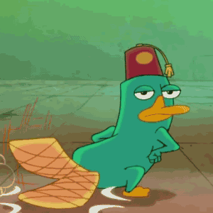 GIF animado (18995) Perry el ornitorrinco