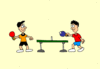 GIF animado (16412) Ping pong ninos