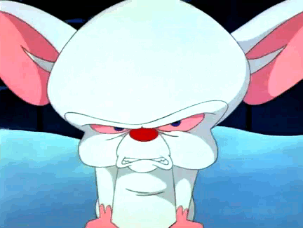 GIF animado (19961) Pinky y cerebro enfadado