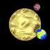 GIF animado (21472) Planeta con varias lunas