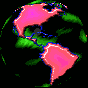 GIF animado (21386) Planeta tierra
