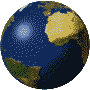Imagen GIF de Planeta tierra animado