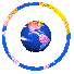 GIF animado (21395) Planeta tierra con aro