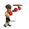 GIF animado (15488) Punching ball