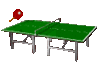 GIF animado (16417) Raqueta mesa ping pong
