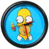GIF animado (19242) Reloj homer simpson