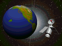 GIF animado (21498) Satelite orbita