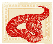 GIF animado (23866) Serpiente zodiaco chino