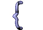 GIF animado (27877) Signo abre parentesis llave azul