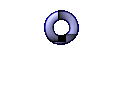 GIF animado (27882) Signo anillo diacritico azul