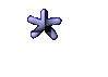 GIF animado (27885) Signo asterisco azul