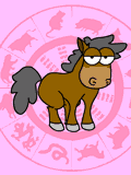GIF animado (23840) Signo caballo
