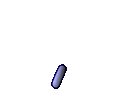GIF animado (27890) Signo coma azul