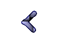 GIF animado (27893) Signo corchete izquierdo azul