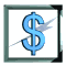 GIF animado (27770) Signo dolar azul